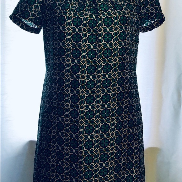 J crew dress open back shift silk dress  SZ 0 - Picture 6 of 10